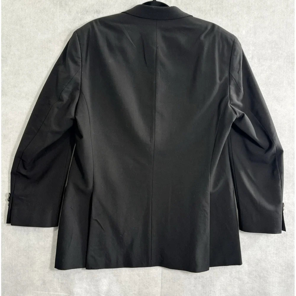 HUGO BOSS Men Scorsese Movie Blazer Sz 42R Black Business Career Classic Style